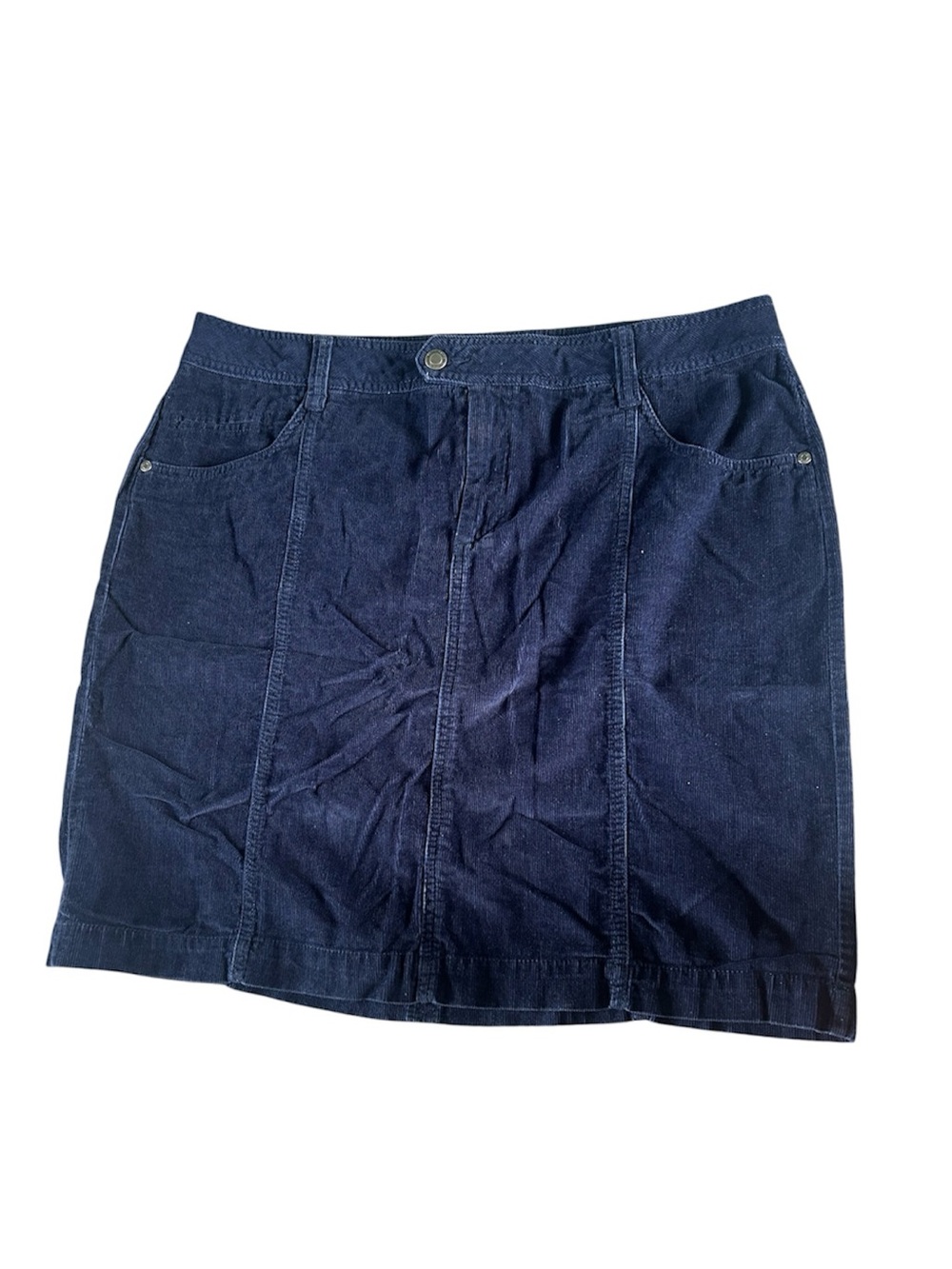 [Faded Glory] Navy Corduroy Skirt